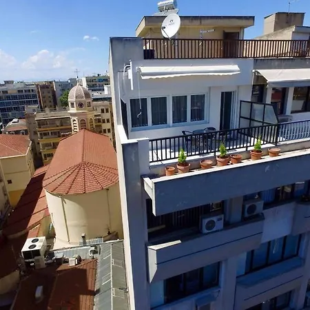 Penthouse Suite In The City Center Thessaloniki Exterior photo